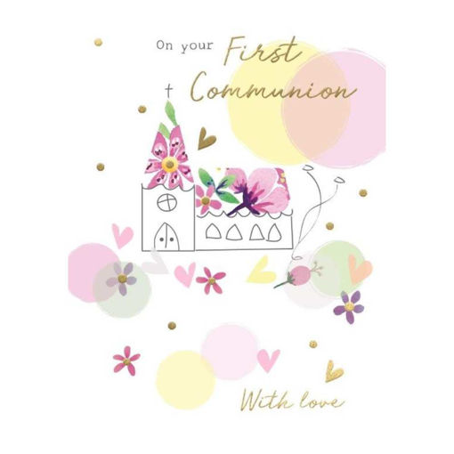 Picture of ON YOUR COMMUNION WITH LOVE PINK